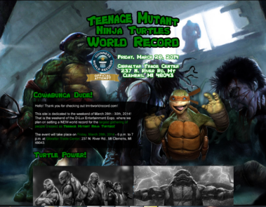 TMNT World Record Website