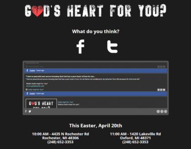 God's Heart For You Website