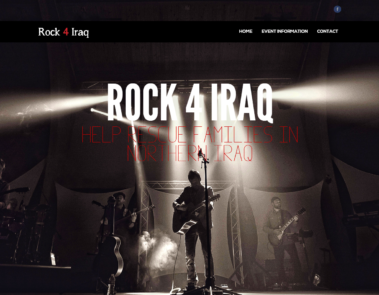 Rock 4 Iraq Website