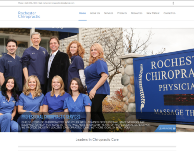 Rochester Chiropractic Website