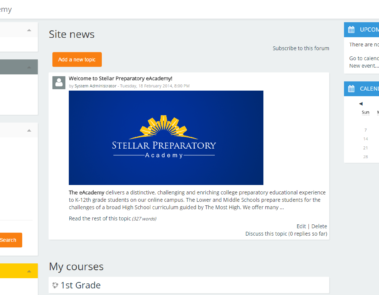 Stellar Prep Learning Management System
