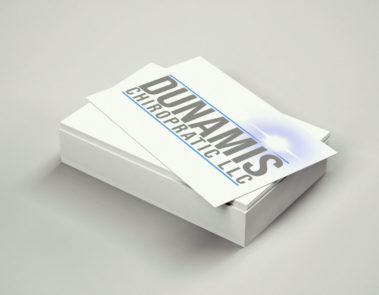 Dunamis Chiropractic Business Card